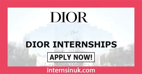 working at dior|dior internships.